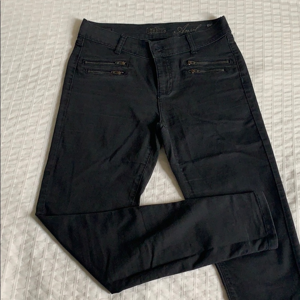 Black cropped/ankle skinny jegging